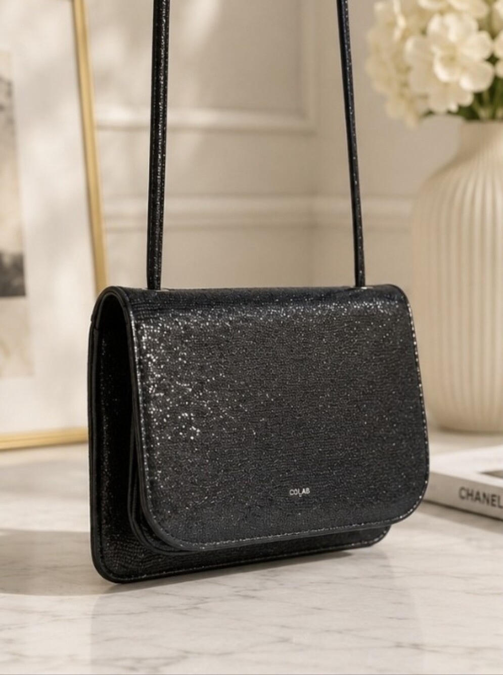 NWT COLAB The 'LOLA' 3-IN-1 Organizer Bag - VEGAN SNAKE